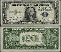 1 dolar 1935, seria N 21771889 G, niebieska piec