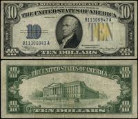 10 dolarów 1934, seria B 11306943 A, żółta piecz