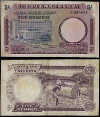 Nigeria, 5 szylingów, bez daty (1967)