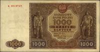 1.000 złotych 15.01.1946, Seria C, Miłczak 122b