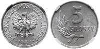 5 groszy 1963, Warszawa, aluminium, wyśmienita m
