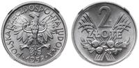 2 złote 1958, Warszawa, aluminium, piękna moneta