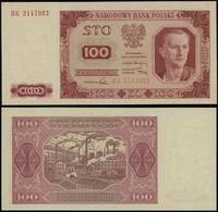100 złotych 1.07.1948, seria HK, numeracja 21470