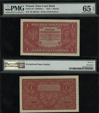 1 marka polska 23.08.1919, seria I-B, numeracja 