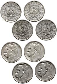 Polska, zestaw 4 x 2 złote, 1934
