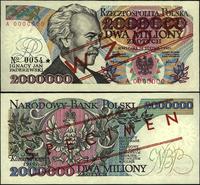 2.000.000 złotych 14.08.1992, Banknot z błędem "