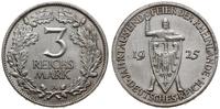 Niemcy, 3 marki, 1925 A