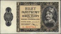 1 złoty 1.10.1938, Seria IL, uzupełniony dolny p