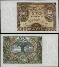 100 złotych 9.11.1934, seria BO, numeracja 12918