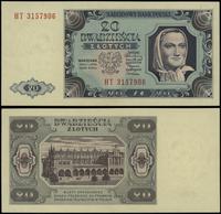 20 złotych 1.07.1948, seria HT, numeracja 315790