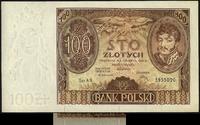 100 złotych 2.06.1932, seria AN, znak wodny- dwi