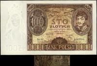 100 złotych 9.11.1934, seria AV, znak wodny "+X+