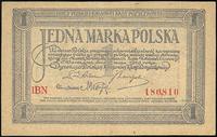 1 marka polska 17.05.1919, seria IBN, Miłczak 19