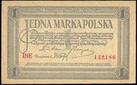 1 marka polska 17.05.1919, seria IBE, Miłczak 19