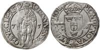 1 öre 1575, Sztokholm, odmiana z postacią władcy