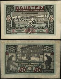 50 marek 1.05.1922, banknot wykonany ze skóry, b