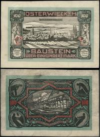 100 marek 1.05.1922, banknot wykonany ze skóry, 