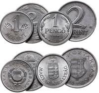 zestaw 4 monet, 1 pengo 1941, 2 pengo 1941, 1 fo