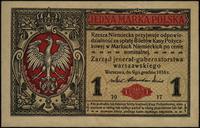 1 marka polska 9.12.1916, "jenerał", seria A 834