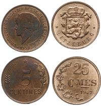 Luksemburg, zestaw 2 monet
