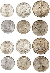 zestaw 6 monet, 50 centavos  1958, 25 centavos 1