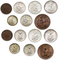 zestaw 7 monet, 1/2 centavo 1903, 1 centavo 1944