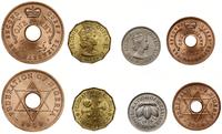 zestaw 4 monet 1959, 1/2 pensa, 1 pens, 3 pensy 