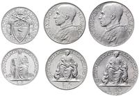 zestaw 3 monet 1947, Rzym, 2 liry, 5 lirów oraz 