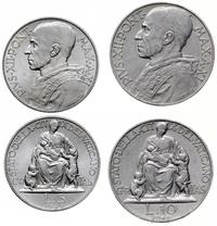 lot 2 monet 1949, Rzym, 5 lirów oraz 10 lirów, a