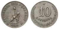 10 centavos 1900, Buenos Aires, miedzionikiel, K