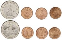 lot 4 monet, 1 cent 1980, 1995 i 1997 oraz 1 dol