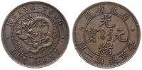 1 cent (10 cash) bez daty (1900-1906), miedź, KM
