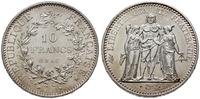 10 franków 1967, Paryż, srebro próby 900, bardzo