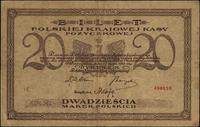 20 marek polskich 17.05.1919, seria IE, parokrot