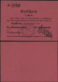 Śląsk, 2 marki, 12.08.1914