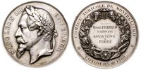 Francja, medal nagrodowy pokazów rolniczych, 1868