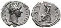 denar 134-138, Rzym, Aw: Popiersie cesarza w wie