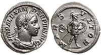 denar 231-235, Rzym, Aw: Popiersie cesarza w wie