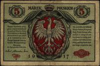 5 marek polskich 9.12.1916, "Biletów...Generał",