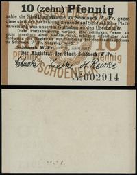 10 fenigów  20.04.1917, numeracja 002914, piękne