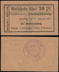 50 fenigów Szubin 17.01.1917, (Kreis), złamany p