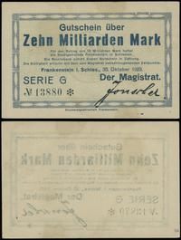 Śląsk, 10 miliardów marek, 30.10.1923