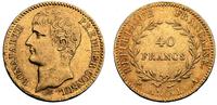 40 franków an XI (1802-1803), złoto 12.89 g