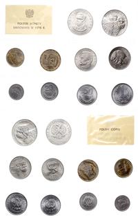 Polska, zestaw 10 monet, 1975