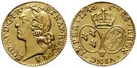 louis d'or 1746 W, Lille, złoto 8.14 g, Fr. 464,