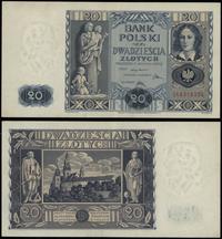 20 złotych 11.11.1936, seria DA, numeracja 83185