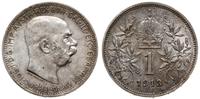 1 korona 1913, Wiedeń, lekko przetarty rewers, H