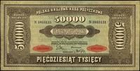 50.000 marek polskich 10.10.1922, seria N, Miłcz