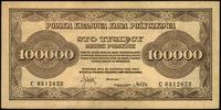 100.000 marek polskich 30.08.1923, seria C, Miłc