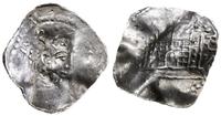denar 1002-1024, Aw: Popiersie w koronie w prawo